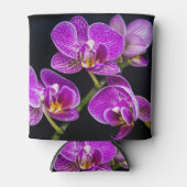 Paarse orchidee blikjeskoeler (Voorkant)