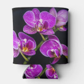 Paarse orchidee blikjeskoeler (Achterkant)