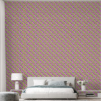 Paarse orchidee bloem waterverf kunst patterned