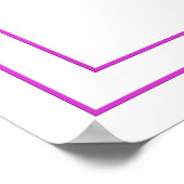 Paarse orchidee Closeup Floral Fotografie Poster (Hoek)