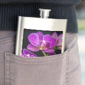 Paarse orchidee flacon (Voorbeeld)