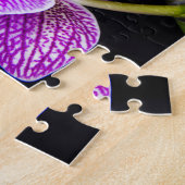 Paarse orchidee legpuzzel (Zijkant)