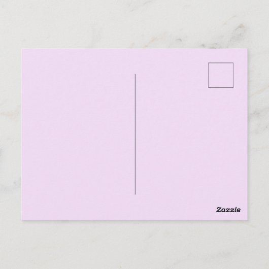 Paarse orchidee met zwarte hot stone spa party briefkaart (Achterkant)