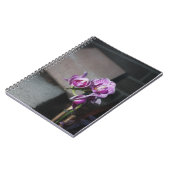 Paarse Orchidee Notitieboek (Linkerzijde)