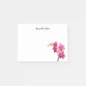 Paarse Orchidee Post-it Notities Post-it® Notes (Voorkant)