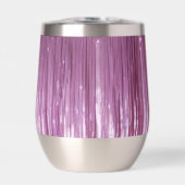 Paarse Orchidee Roze Tinsel Stripes (Voorkant)