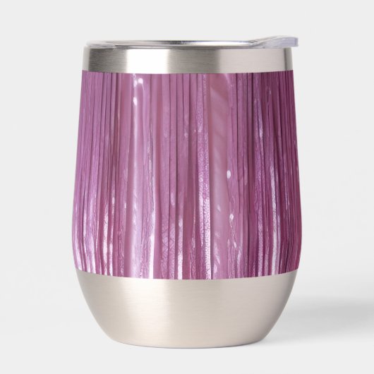 Paarse Orchidee Roze Tinsel Stripes (Links)