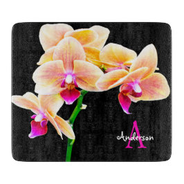 Paarse Orchidee Snijplank