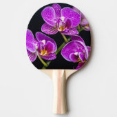 Paarse orchidee tafeltennisbatje (Voorkant)