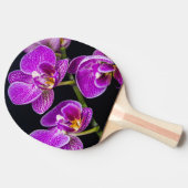 Paarse orchidee tafeltennisbatje (Zijkant)