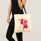 Paarse Orchidee Tote Bag (Voorkant (product))