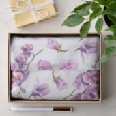 Paarse Orchidee Vloeipapier  Tissuepapier (Geschenk)