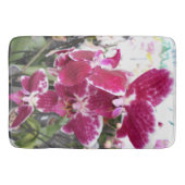 Paarse orchideeën badmat (Voorkant)