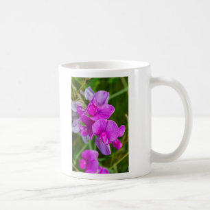 Paarse Orchideeën Koffiemok