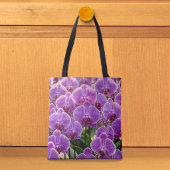 Paarse Orchideeën Tote Tas
