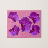 PAARSE ORCHIDS JIGSAW PUZZLE LEGPUZZEL (Horizontaal)