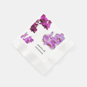 Paarse Orchids Napkins Servet (Hoek)