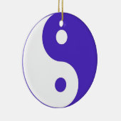 Paarse ornament Yin & Yang (Rechts)
