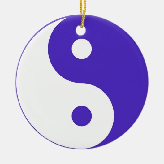 Paarse ornament Yin & Yang (Voorkant)