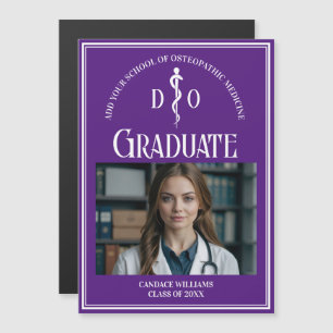 Paarse osteopathische medische school Afstuderen m