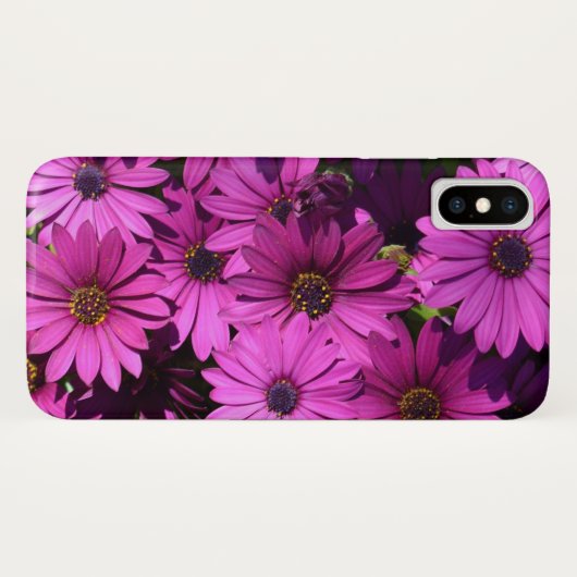 Paarse Osteospermbloemen Case-Mate iPhone Case (Achterkant (horizontaal))