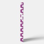 Paarse ovale stralen Case-Mate iPhone case (Achterkant / Rechts)
