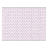 Paarse ovale strepen tafelkleed (Voorkant (Horizontaal))