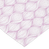 Paarse ovale strepen tafelkleed (Gekanteld)