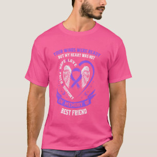 Paarse Overdosis Awareness Day Items ter nagedacht T-shirt
