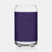 Paarse Overreding Blikvorm Glas (Achterkant)