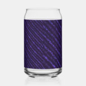 Paarse Overreding Blikvorm Glas (Rechts)
