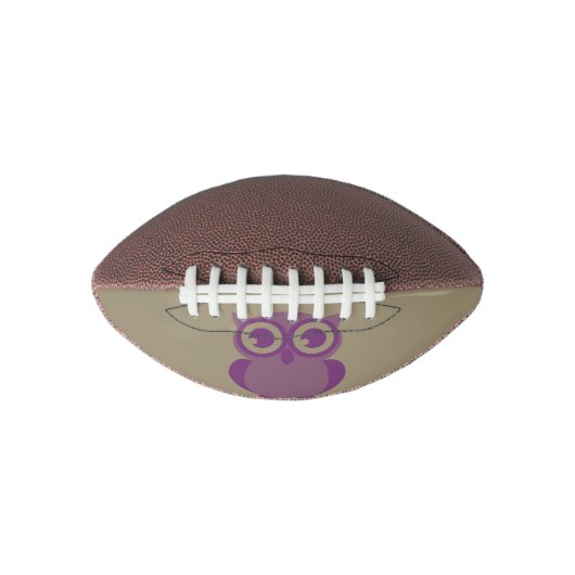Paarse Owl Mini Football (Voorkant)
