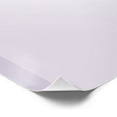 Paarse paardebloem perfect poster (Hoek)