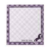 Paarse paarden notitieblok (Voorkant)