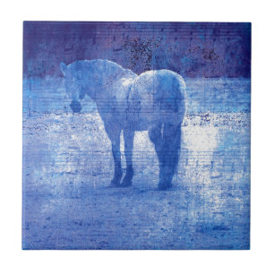 Paarse paarden tegeltje