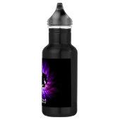 Paarse Paardensport Waterfles (Rechts)