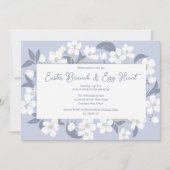  Paarse paasmakerij Brunch Egg Hunt Party Kaart (Voorkant)