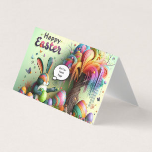 Paarse paasnijlpaard kaart