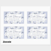  Paarse paaspartij Rechthoekige Sticker (Vel)