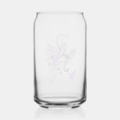 Paarse Paisley Blikkoeler Blikvorm Glas (Achterkant)