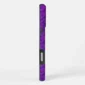 Paarse Paisley iPhone Hoesje (Rechterkant)