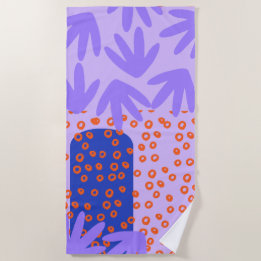 PAARSE PALMS Beach Towel Strandlaken
