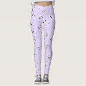 Paarse Panda's | Leggings Panda | Baby4Levensduur (Voorkant)