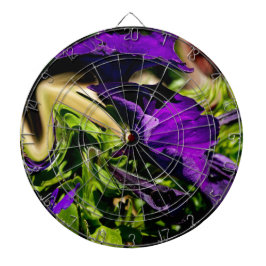 Paarse paniek dartbord