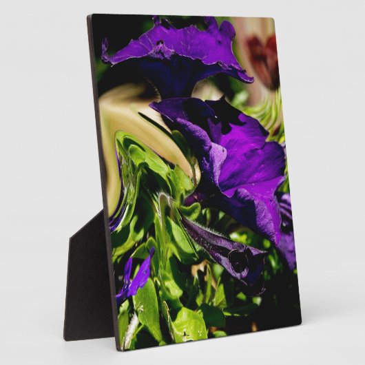 Paarse paniek fotoplaat (Zijkant)