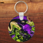 Paarse paniek sleutelhanger (Voorkant)