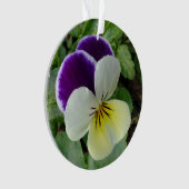 Paarse paniekjes ornament (voorkant)