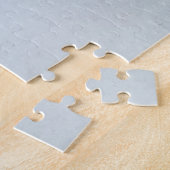 Paarse pansie op sneeuw legpuzzel (Zijkant)