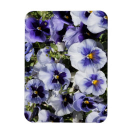 Paarse Pansies Magneet