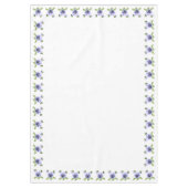 Paarse Pansies Tafelkleed (Voorkant)